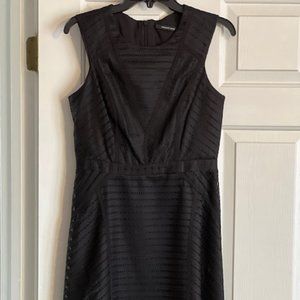 Andrew Marc Size 6 Black Dress